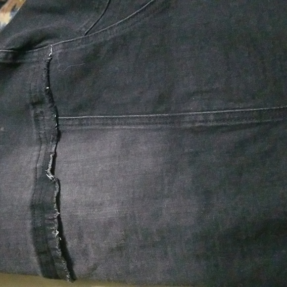 NEW! Nordstrom Black Jean Jacket sz 2X NWT - Picture 6 of 6